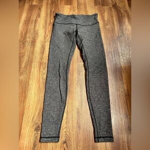 Lululemon Athletica Charcoal Leggings women’s size 6